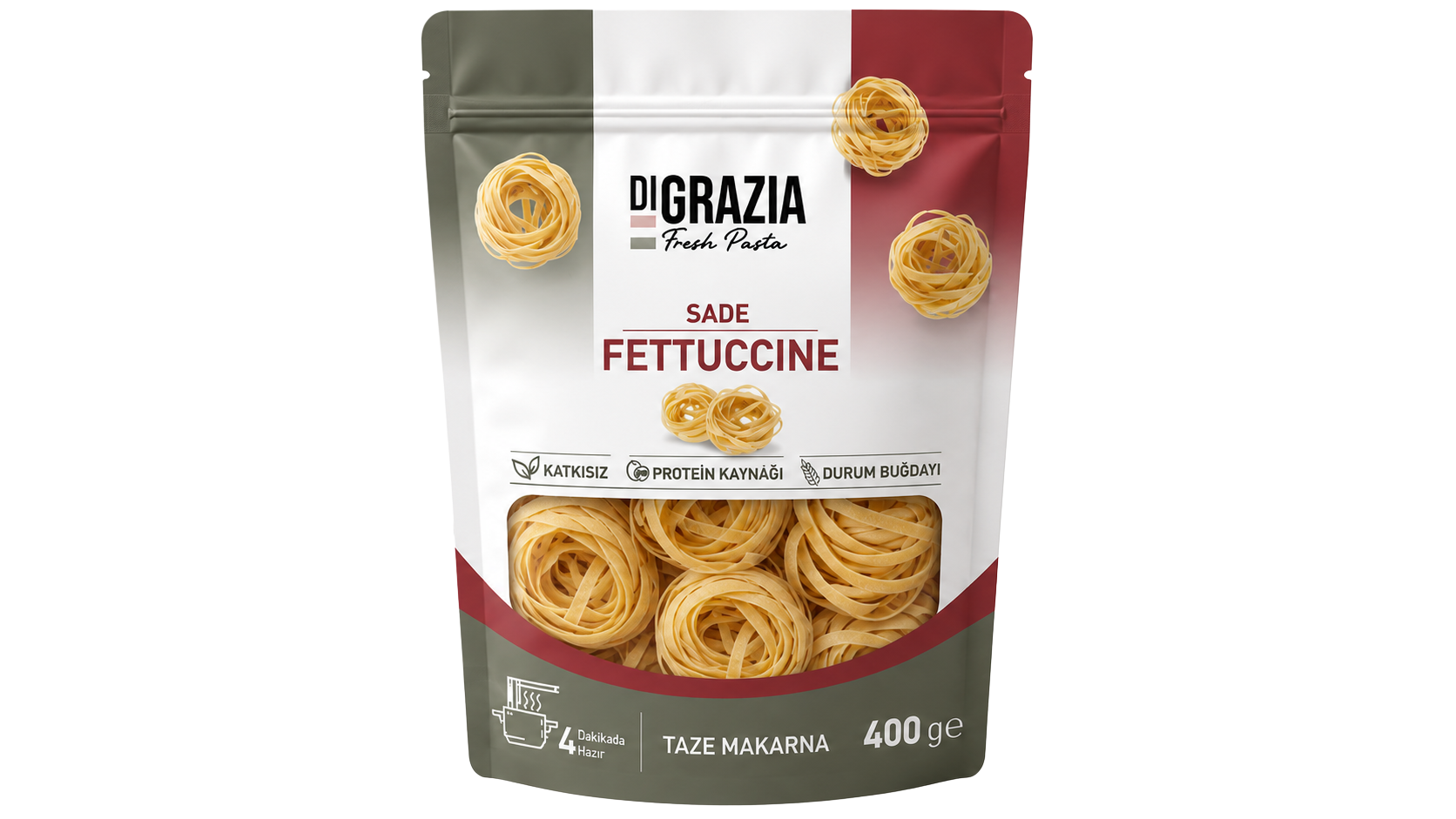 Sade Fettuccine ikinci ambalaj