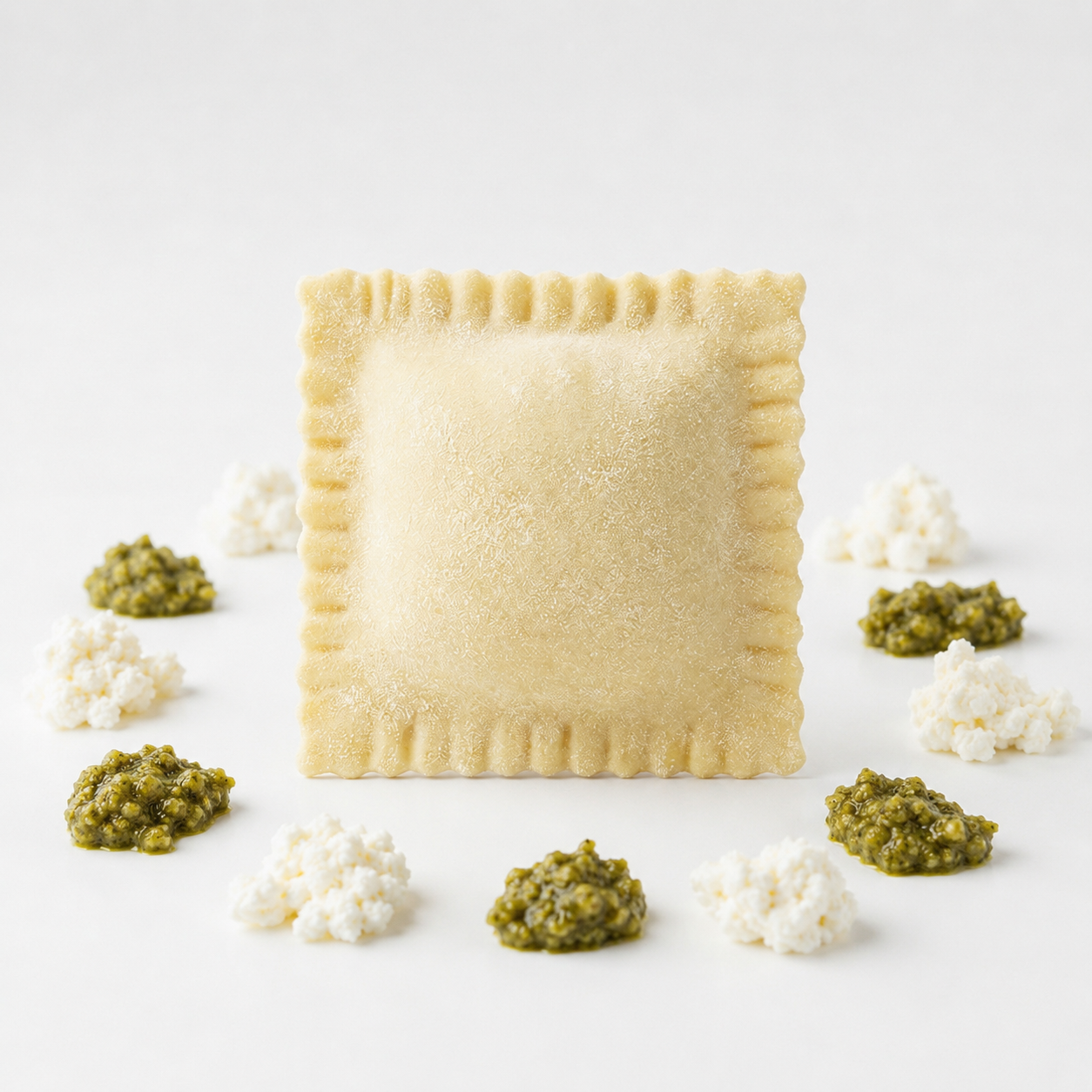 Pesto Ricotta Ravioli